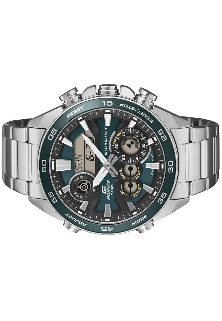 Casio Edifice ERA-130D-3ADF Stainless Steel Strap Digital Analog Watch for Men-Watch Portal Philippines