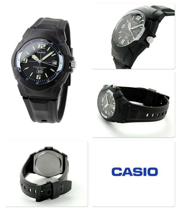 Casio Enticer MW-600F-1AVDF Black Resin Strap Analog Men's Watch-Watch Portal Philippines