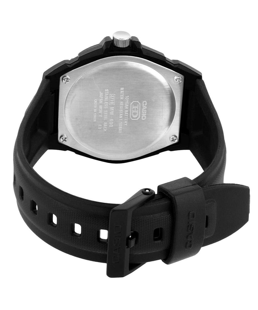 Casio Enticer MW-600F-2AVDF Black Resin Strap Analog Men's Watch-Watch Portal Philippines