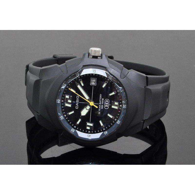 Casio Enticer MW-600F-2AVDF Black Resin Strap Analog Men's Watch-Watch Portal Philippines