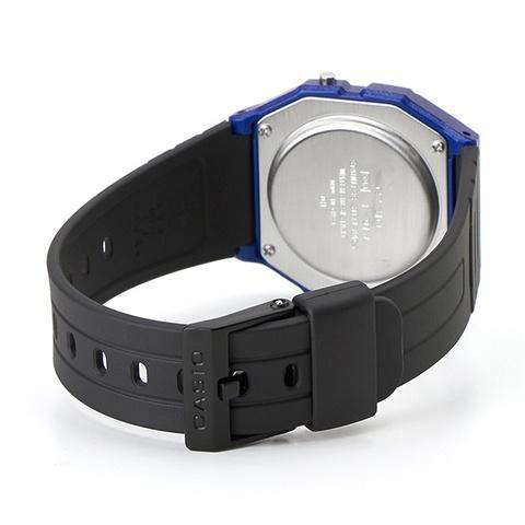Casio F-91WM-2A Black Resin Strap Watch For Men and Women-Watch Portal Philippines