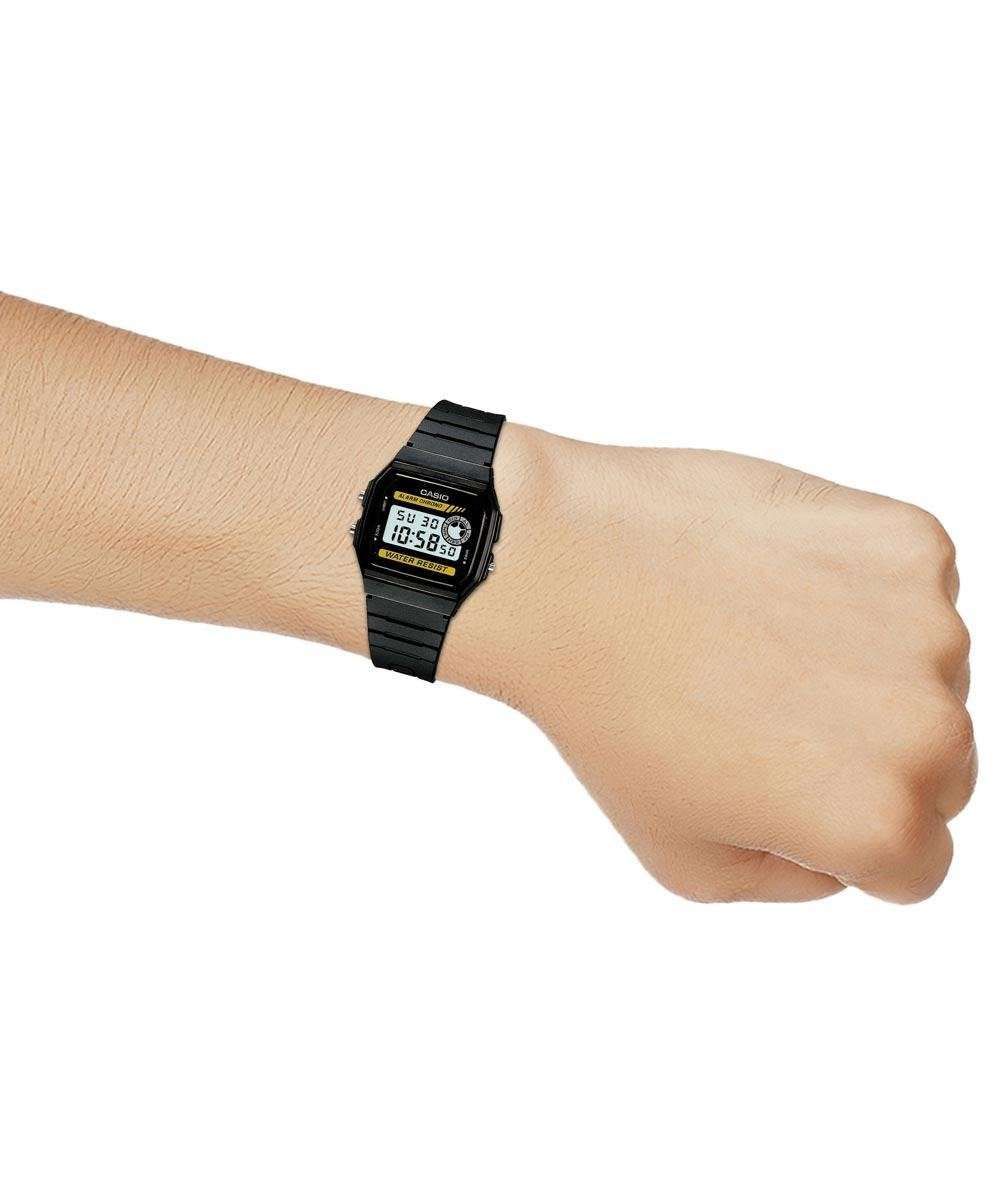 Casio F-94WA-9DG Black Resin Watch for Men and Women-Watch Portal Philippines