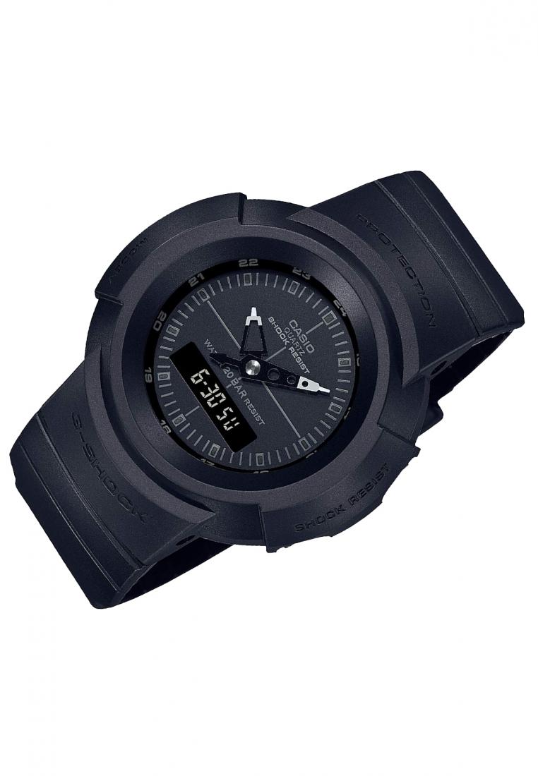 Casio G-shock AW-500BB-1EDR Digital Analog Rubber Strap Watch For Men-Watch Portal Philippines