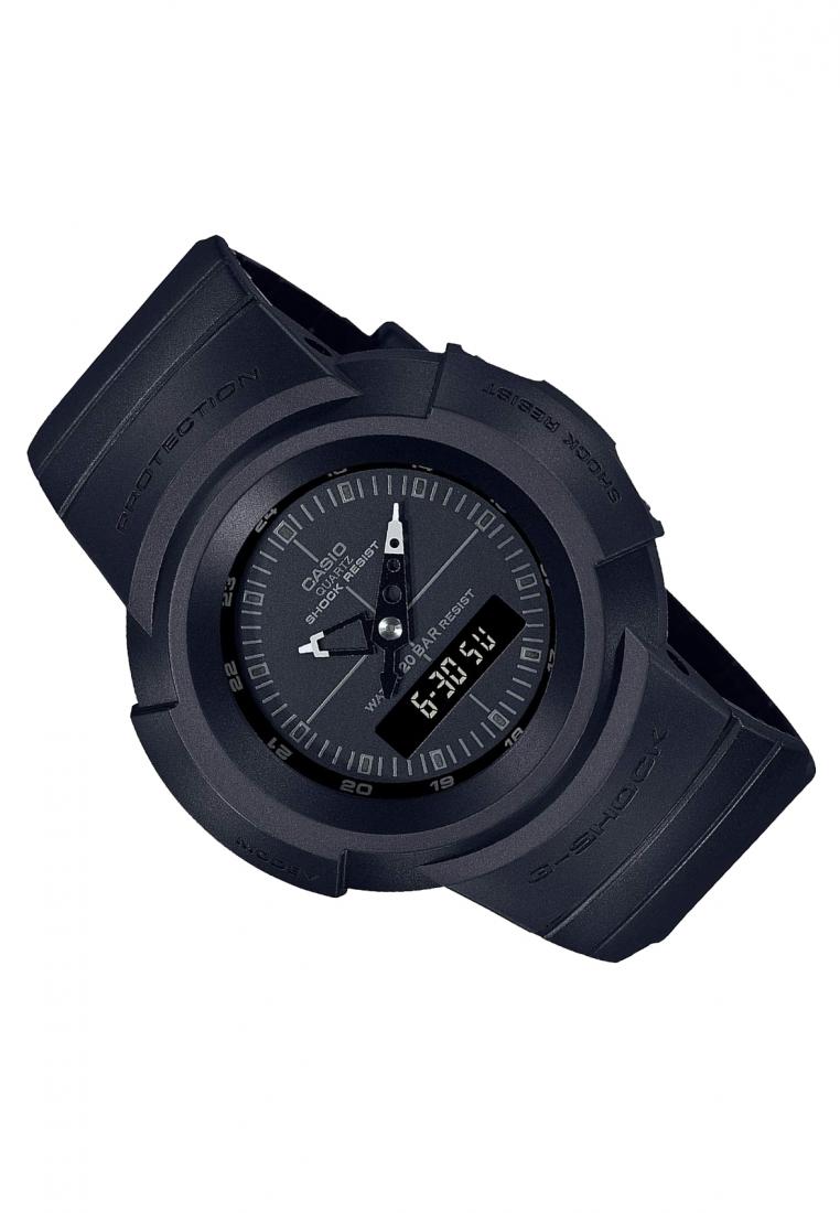 Casio G-shock AW-500BB-1EDR Digital Analog Rubber Strap Watch For Men-Watch Portal Philippines