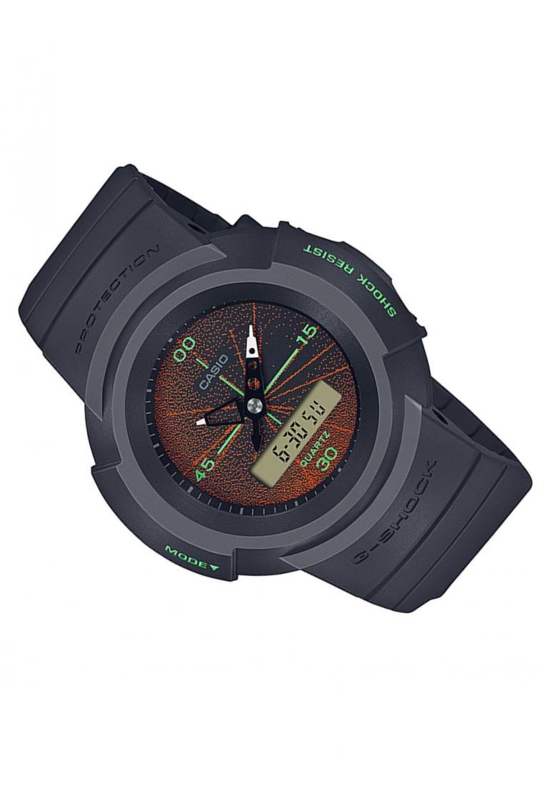 Casio G-shock AW-500MNT-1A Digital Analog Rubber Strap Watch For Men-Watch Portal Philippines