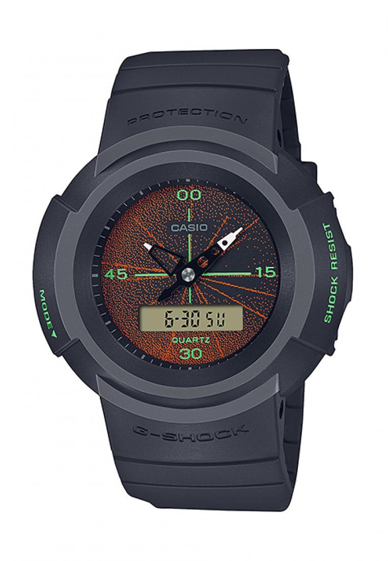 Casio G-shock AW-500MNT-1A Digital Analog Rubber Strap Watch For Men-Watch Portal Philippines