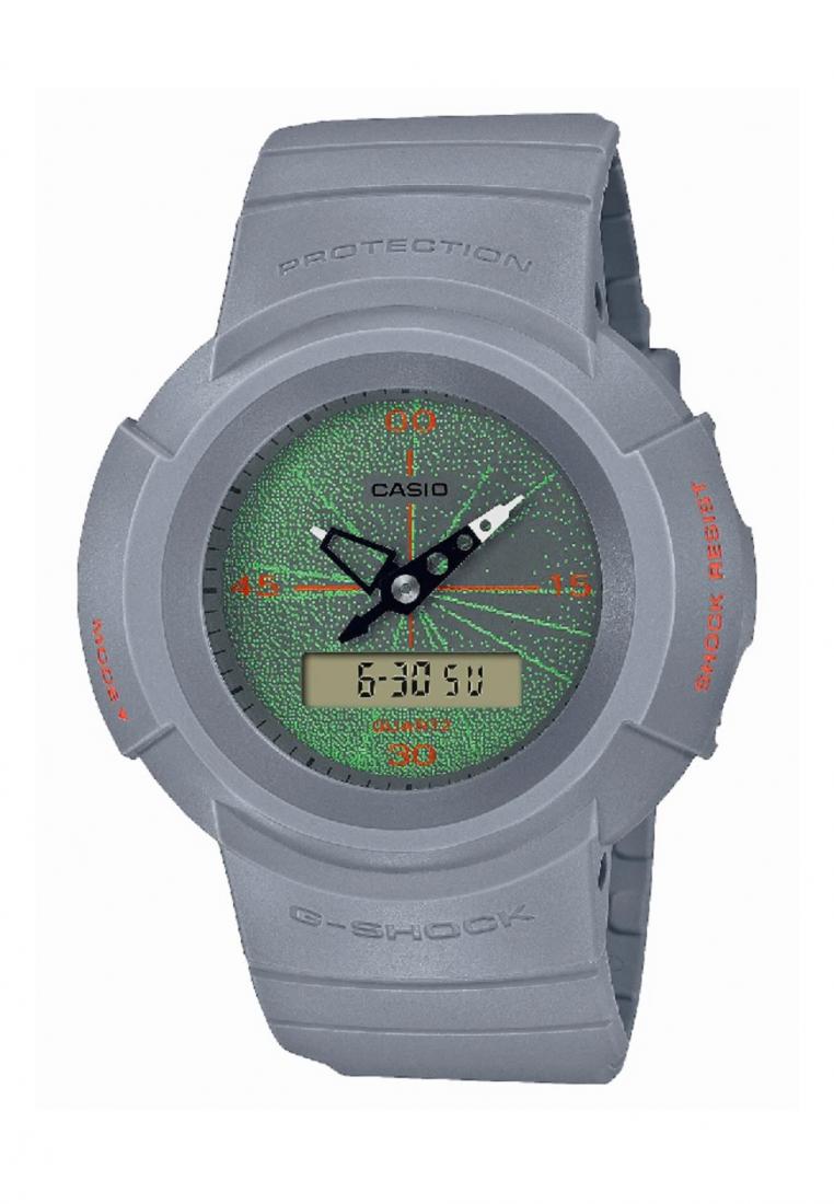 Casio G-shock AW-500MNT-8A Digital Analog Rubber Strap Watch For Men-Watch Portal Philippines