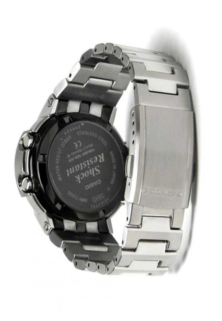 Casio G-shock AWM-500D-1A8 Solar Digital Analog Stainless Steel Strap Watch For Men-Watch Portal Philippines