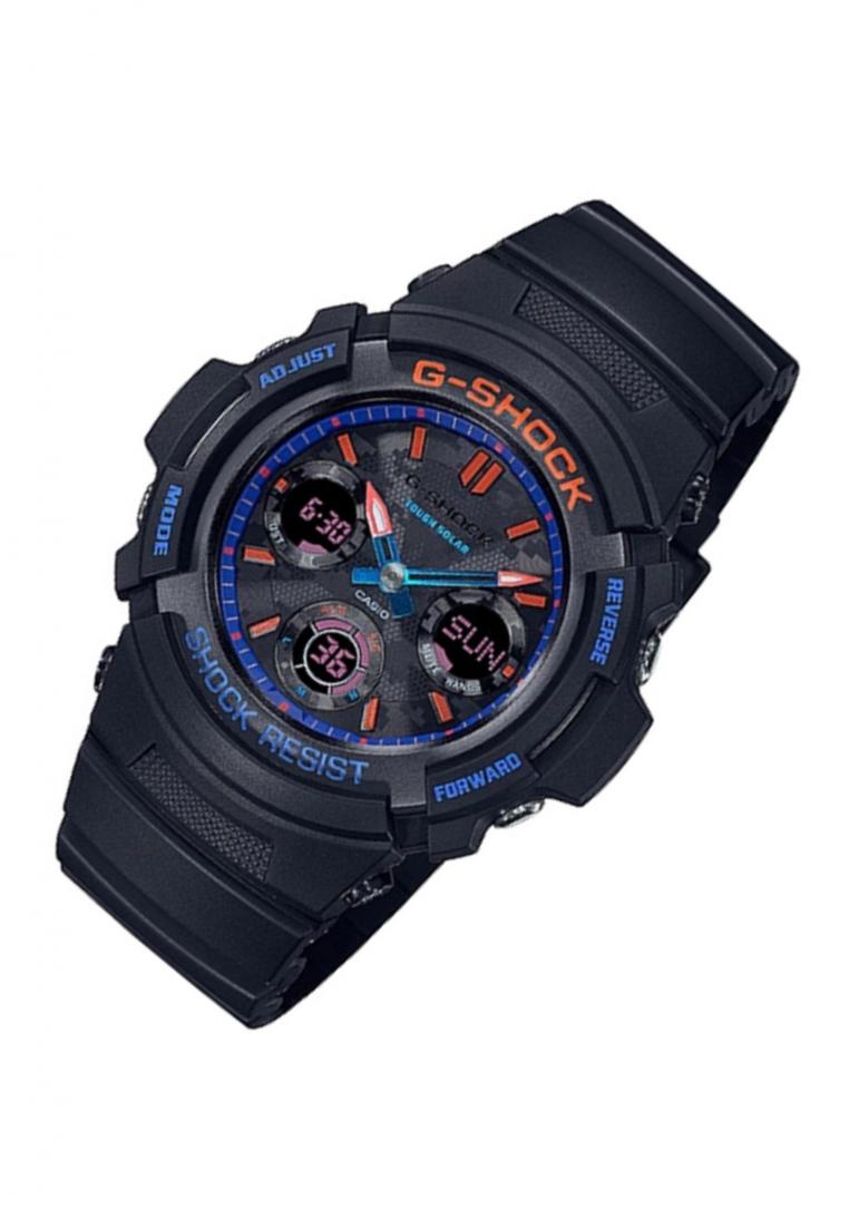 Casio G-shock AWR-M100SCT-1A Solar Digital Analog Rubber Strap Watch For Men-Watch Portal Philippines