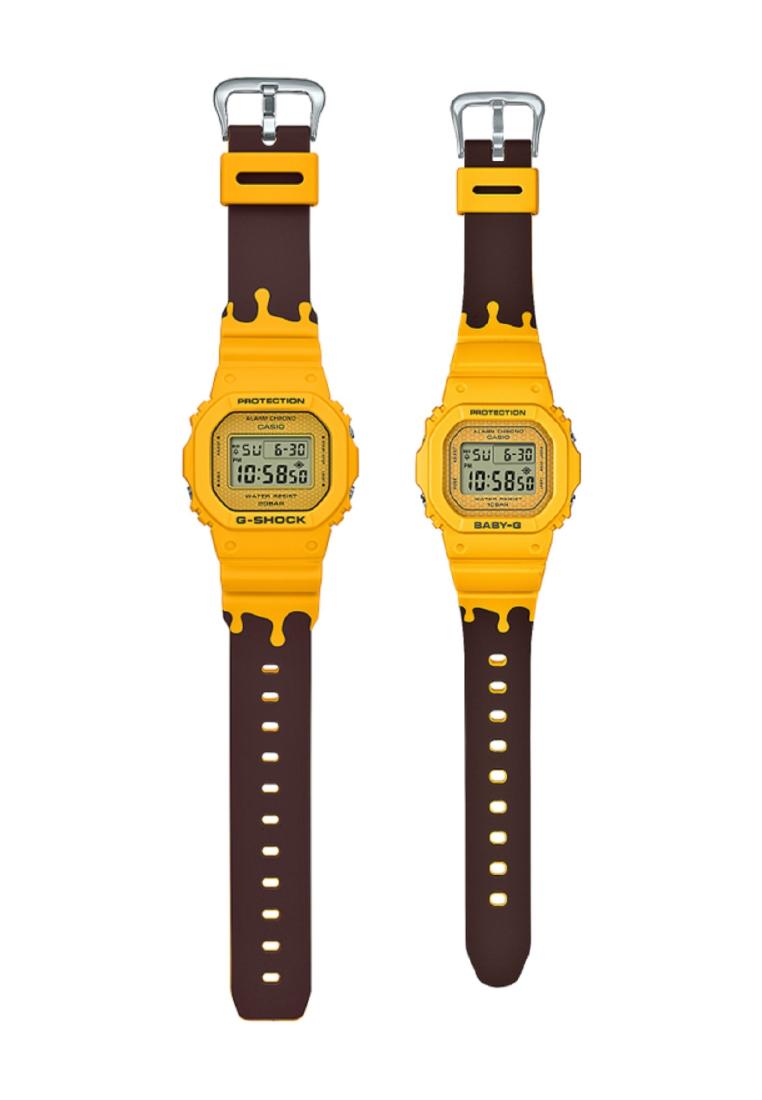 Casio G-Shock Baby-G Couple Watch SLV-22A-9A Digital Analog Rubber Strap Watch-Watch Portal Philippines