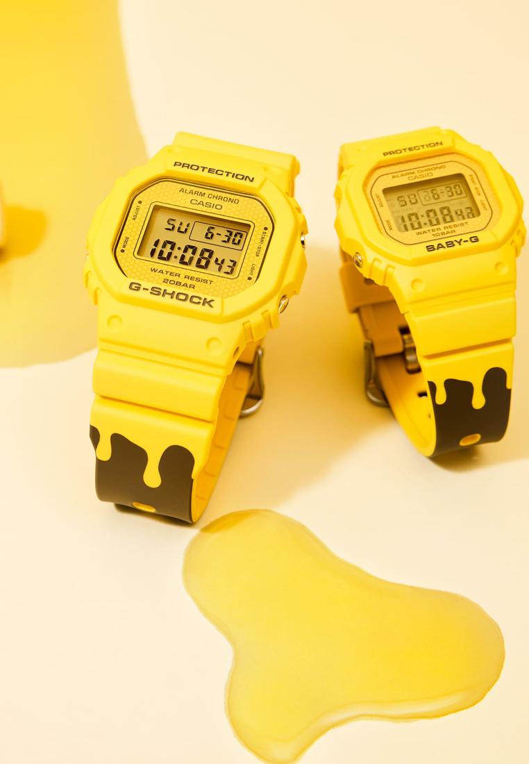 Casio G-Shock Baby-G Couple Watch SLV-22A-9A Digital Analog Rubber Strap Watch-Watch Portal Philippines