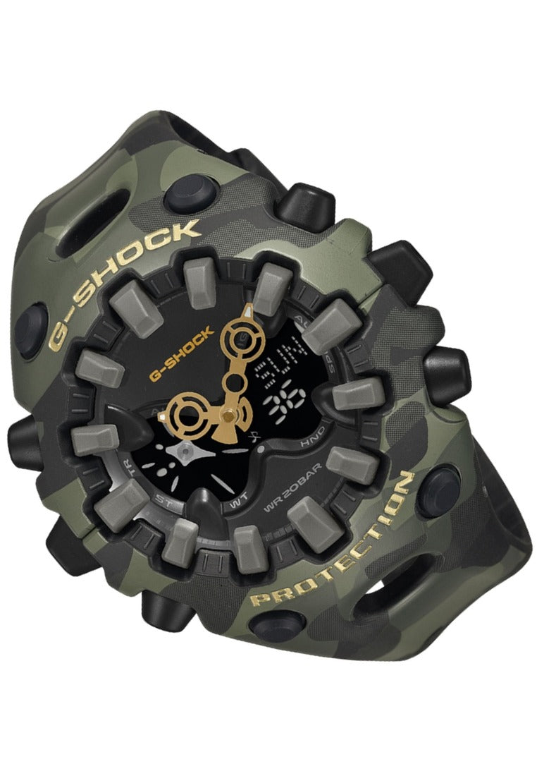 Casio G-shock "Bold Camo & Gold" Digital Analog Rubber Strap Watch for Men GA-V01CMG-3ADR-Watch Portal Philippines
