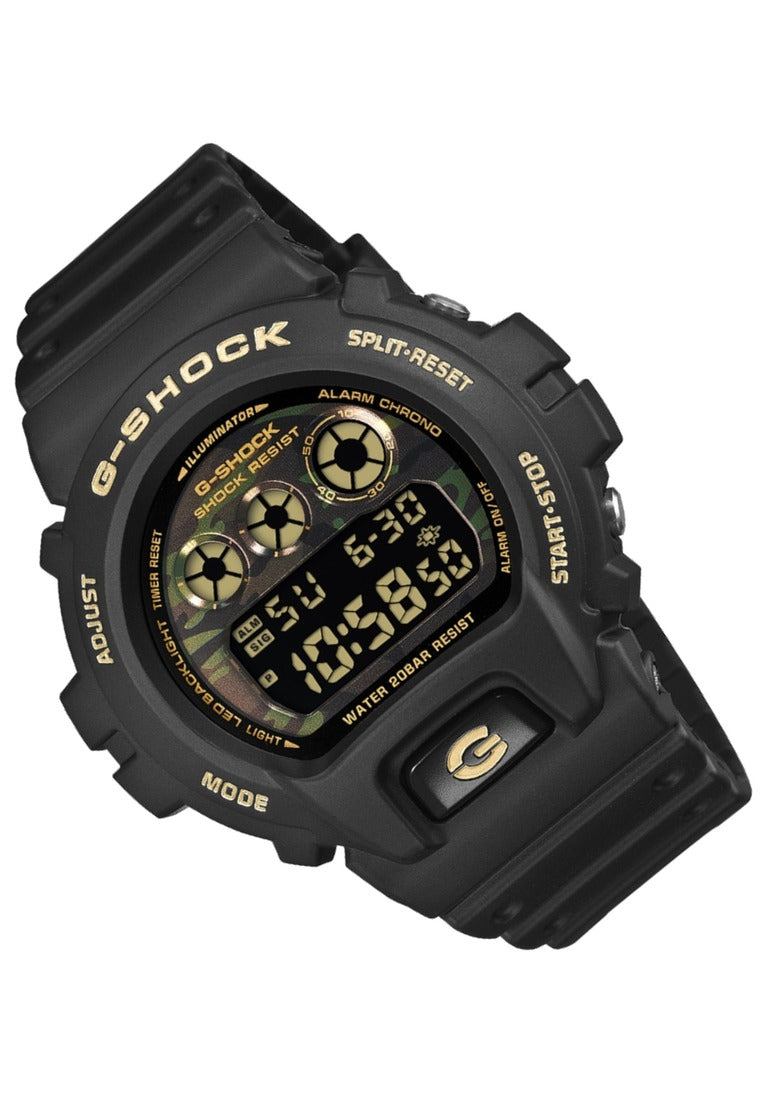 Casio G-shock "Bold Camo & Gold" Digital Rubber Strap Watch for Men DW-6900CF-1DR-Watch Portal Philippines