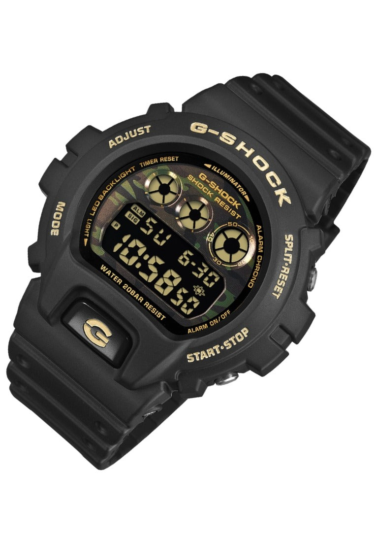 Casio G-shock "Bold Camo & Gold" Digital Rubber Strap Watch for Men DW-6900CF-1DR-Watch Portal Philippines