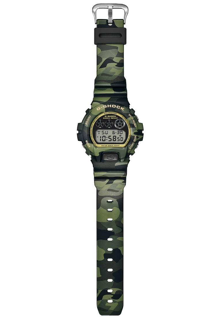 Casio G-shock "Bold Camo & Gold" Digital Rubber Strap Watch for Men DW-6900CMG-3DR-Watch Portal Philippines