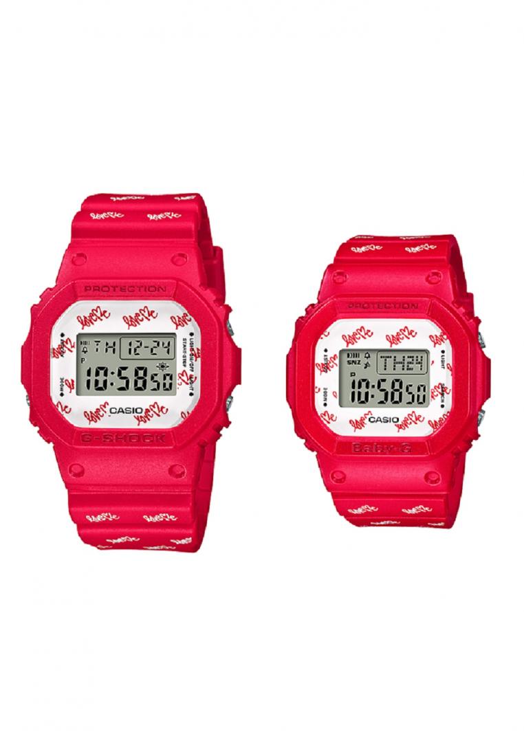 Casio G-shock Couple Digital Watch LOV-20B-4DR Digital Rubber Strap Watch-Watch Portal Philippines