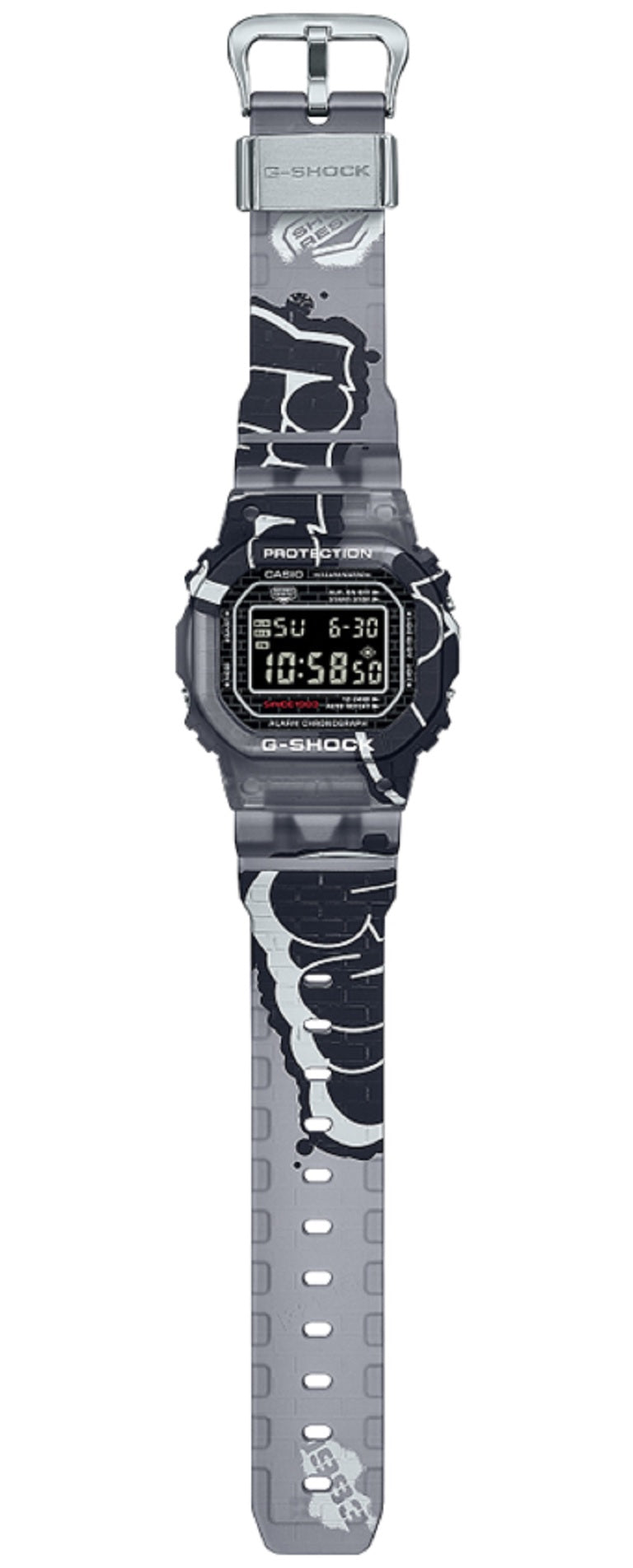 Casio G-shock DW-5000SS-1DR Digital Rubber Strap Watch For Men-Watch Portal Philippines