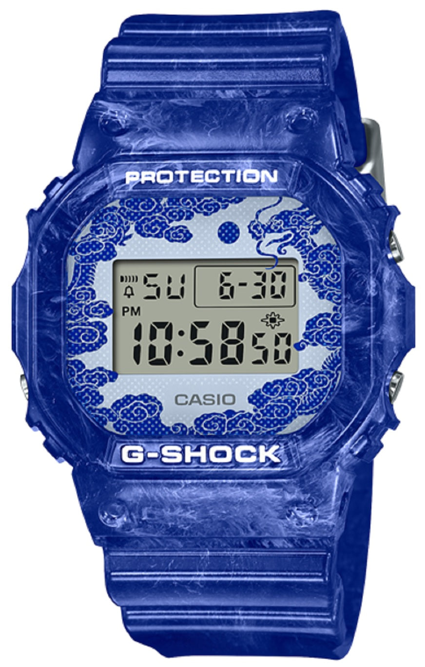 Casio G-shock DW-5600BWP-2DR Digital Rubber Strap Watch For Men-Watch Portal Philippines