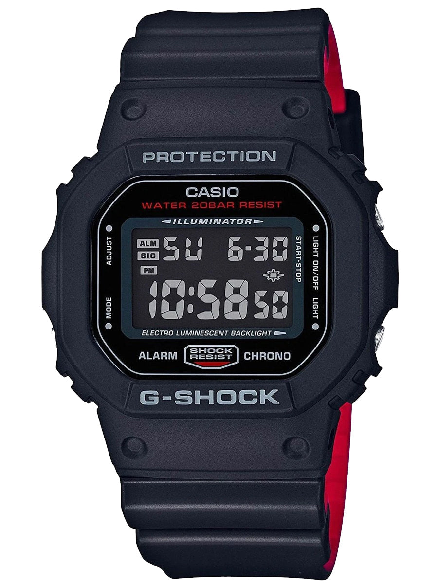 Casio G-shock DW-5600HR-1DR Digital Rubber Strap Watch For Men-Watch Portal Philippines