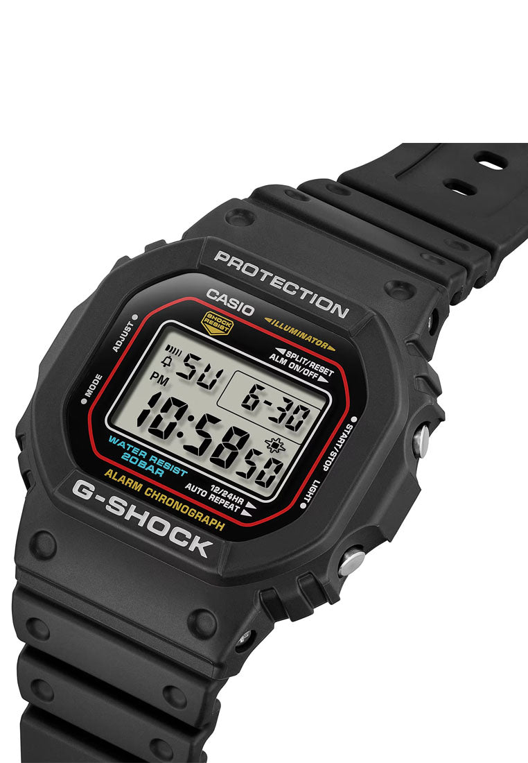Casio G-shock DW-5600RL-1DR Digital Rubber Band Watch For Men-Watch Portal Philippines