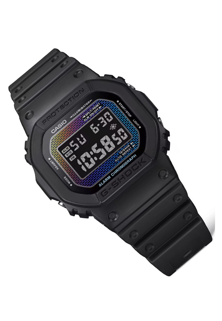 Casio G-shock DW-5600RW-1DR "Rainbow Brick Wall Series" Digital Rubber Strap Watch for Men-Watch Portal Philippines