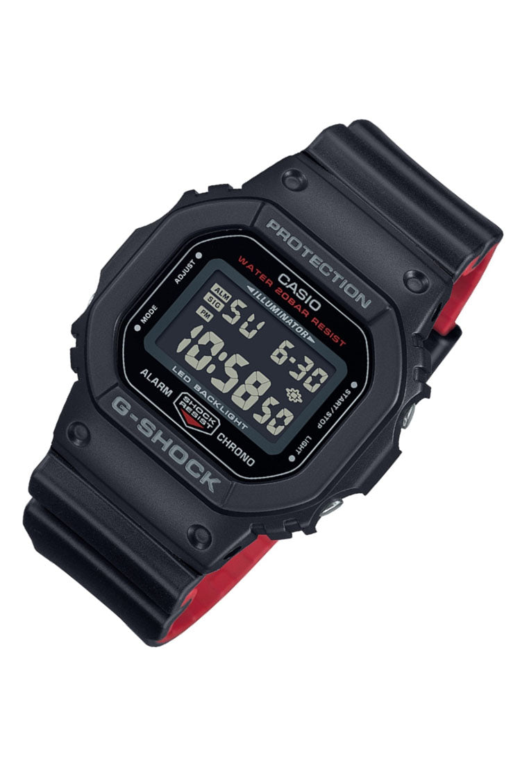 Casio G-shock DW-5600UHR-1DR Digital Rubber Strap Watch For Men-Watch Portal Philippines