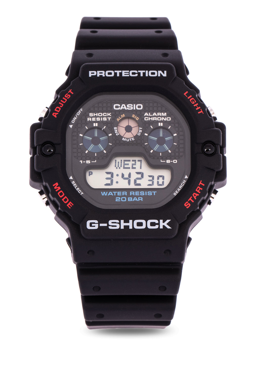 Casio G-shock DW-5900-1 Digital Rubber Strap Watch For Men-Watch Portal Philippines