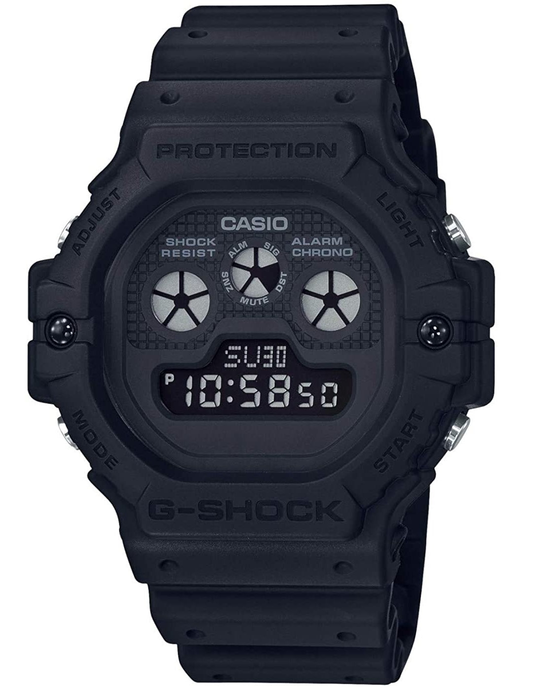 Casio G-shock DW-5900BB-1 Digital Rubber Strap Watch For Men-Watch Portal Philippines
