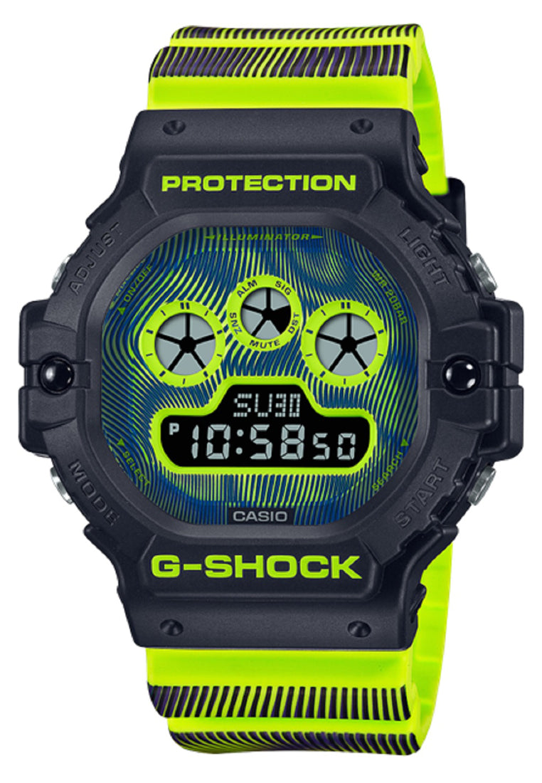 Casio G-shock DW-5900TD-9DR Digital Rubber Strap Watch For Men