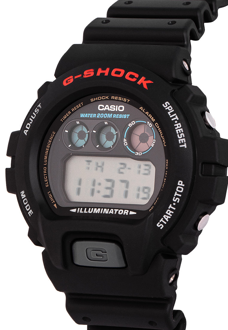 Casio G-shock DW-6900-1V Digital Rubber Strap Watch For Men-Watch Portal Philippines