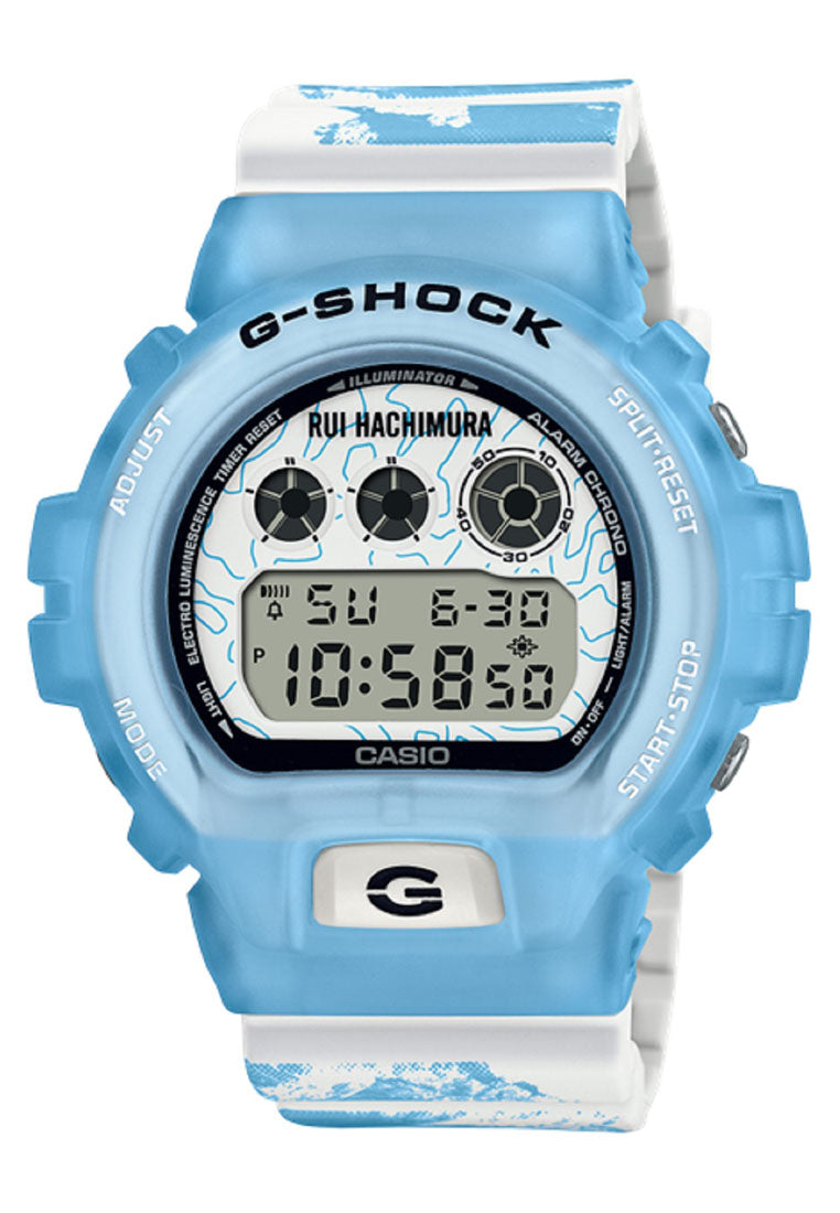 Casio G-shock DW-6900RH-2DR Rui Hachimura Digital Rubber Strap Watch For Men