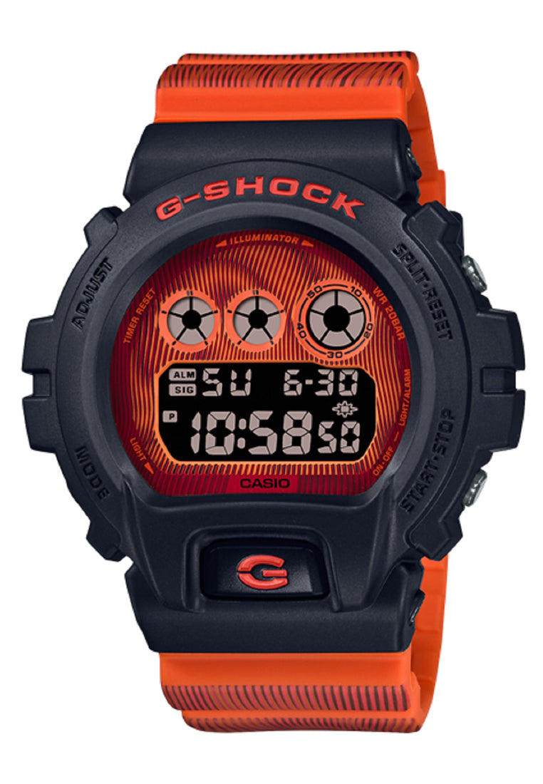 Casio G-shock DW-6900TD-4DR Digital Rubber Strap Watch For Men