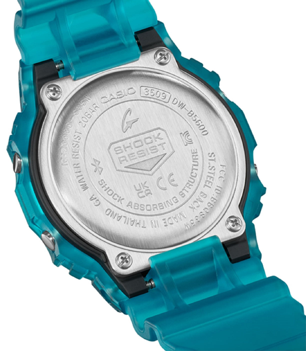 Casio G-shock DW-B5600G-2DR Digital Rubber Strap Watch For Men-Watch Portal Philippines
