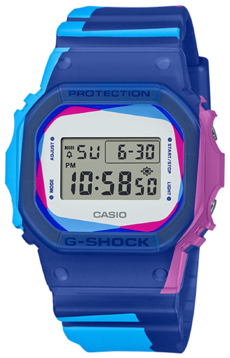 Casio G-shock DWE-5600PR-2DR Digital Rubber Strap Watch For Men-Watch Portal Philippines