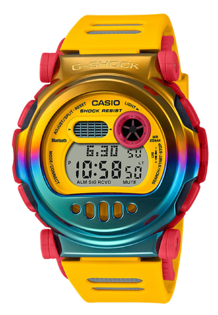 Casio G-shock G-B001MVE-9DR Digital Rubber Strap Watch For Men-Watch Portal Philippines