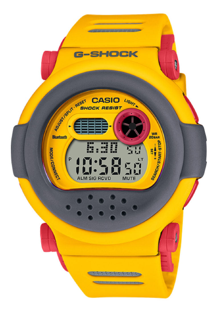 Casio G-shock G-B001MVE-9DR Digital Rubber Strap Watch For Men-Watch Portal Philippines