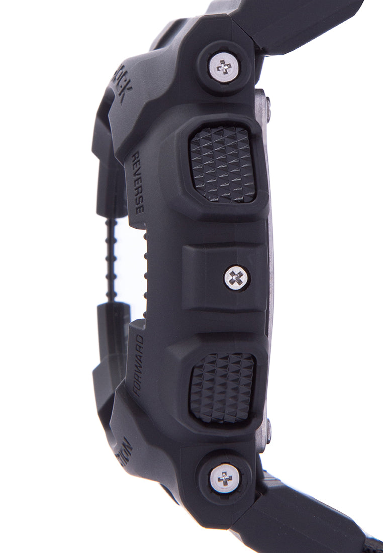 Casio G-shock GA-100BBN-1A Digital Analog Rubber Strap Watch For Men-Watch Portal Philippines