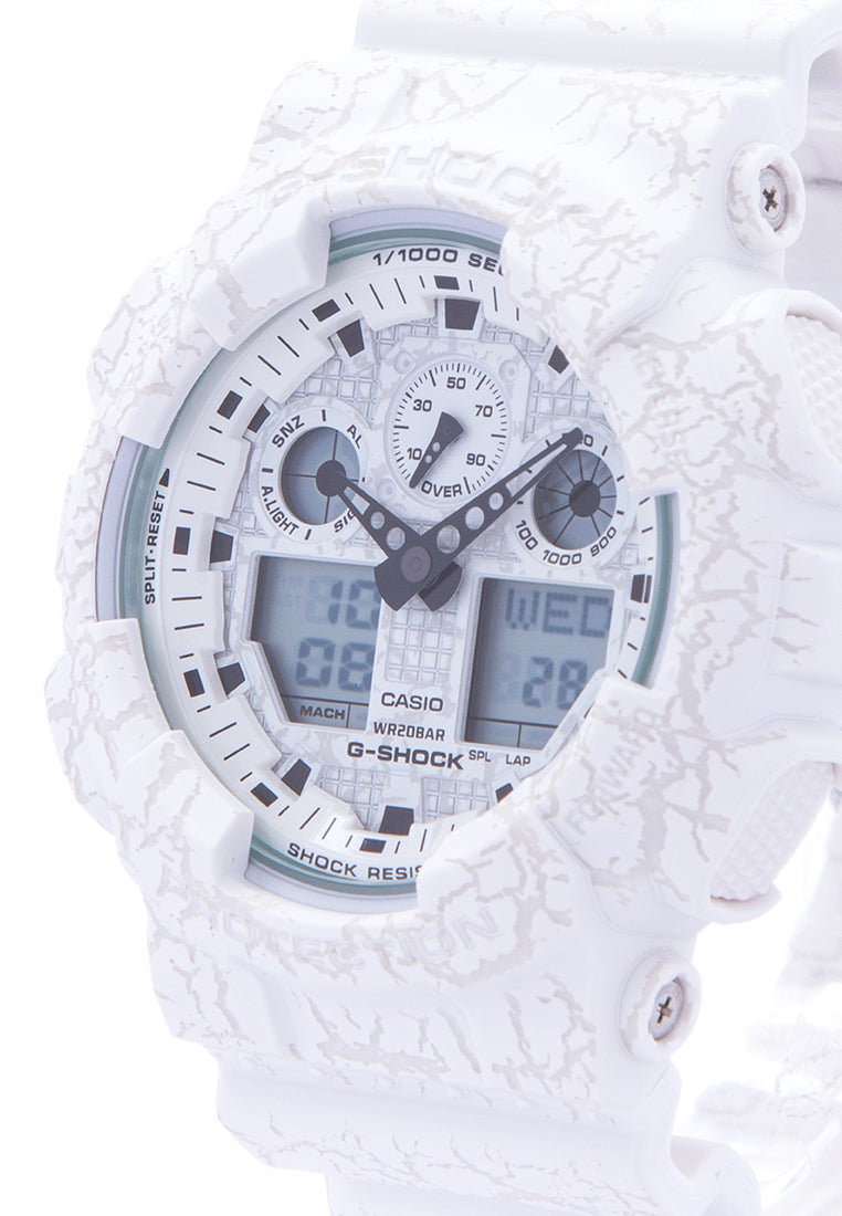 Casio G-shock GA-100CG-7A Digital Analog Rubber Strap Watch For Men-Watch Portal Philippines