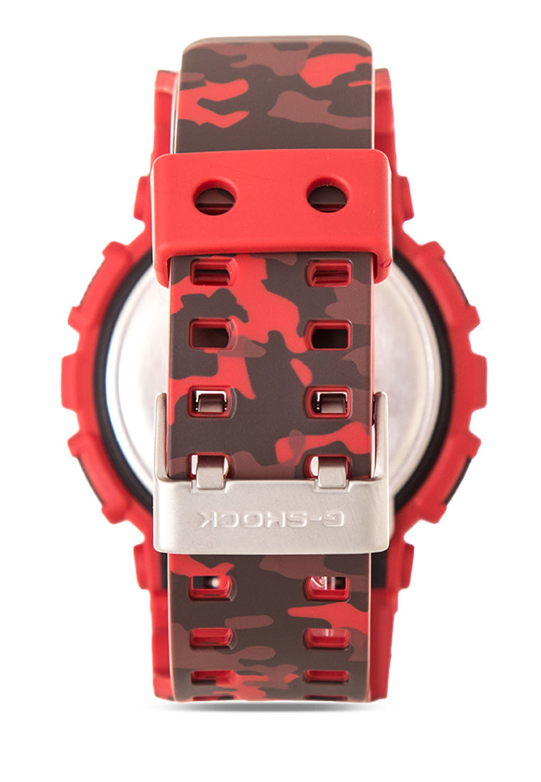 Casio G-shock GA-100CM-4A Digital Analog Rubber Strap Watch For Men-Watch Portal Philippines