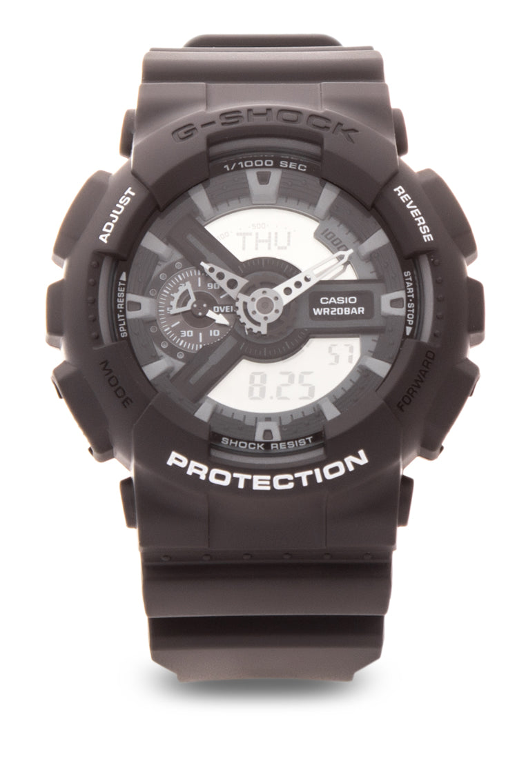 Casio G-shock GA-110C-1AER Digital Analog Rubber Strap Watch For Men-Watch Portal Philippines
