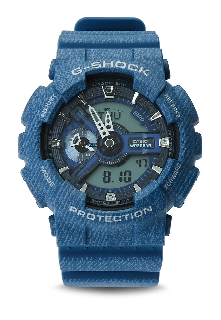 Casio G-shock GA-110DC-2A Digital Analog Rubber Strap Watch For Men