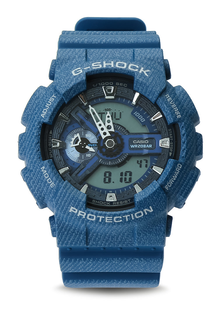Casio G-shock GA-110DC-2A Digital Analog Rubber Strap Watch For Men-Watch Portal Philippines