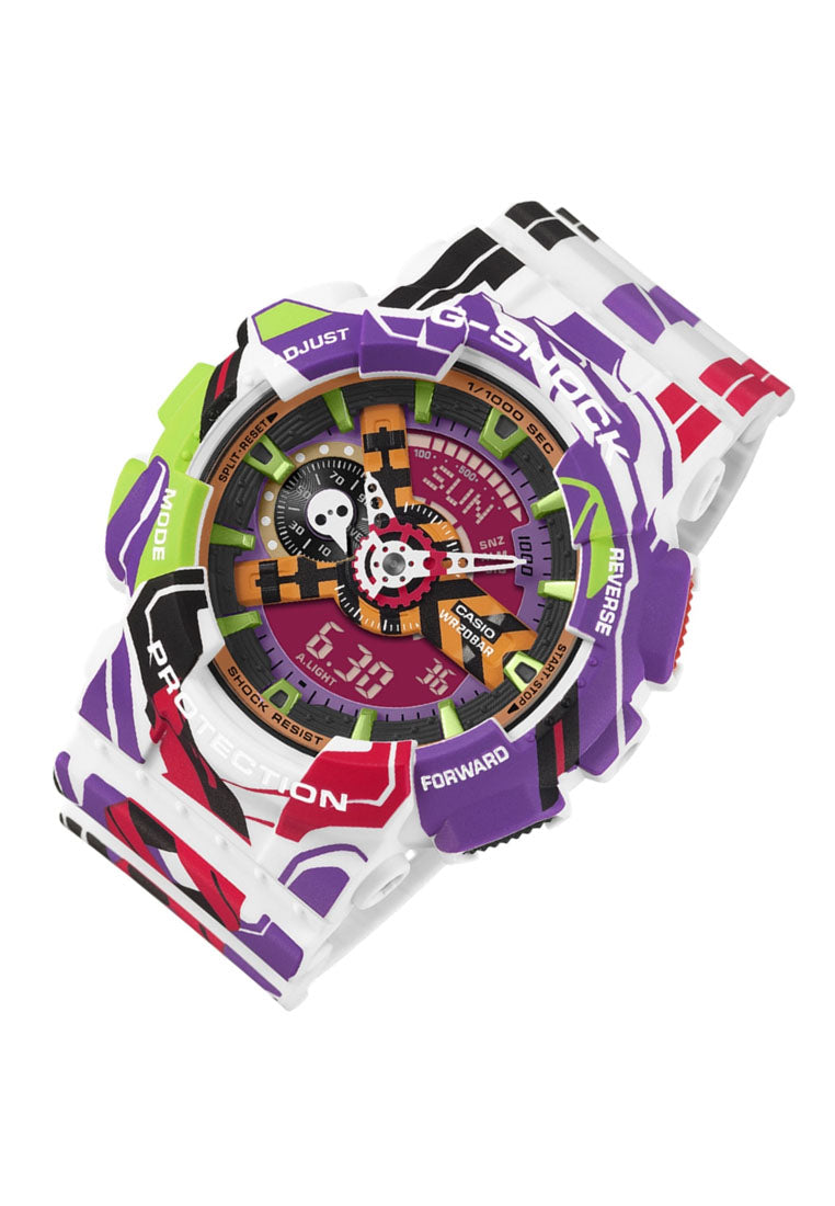 Casio G-shock GA-110EVA30-7A Evangelion Digital Analog Rubber Strap Watch for Men-Watch Portal Philippines