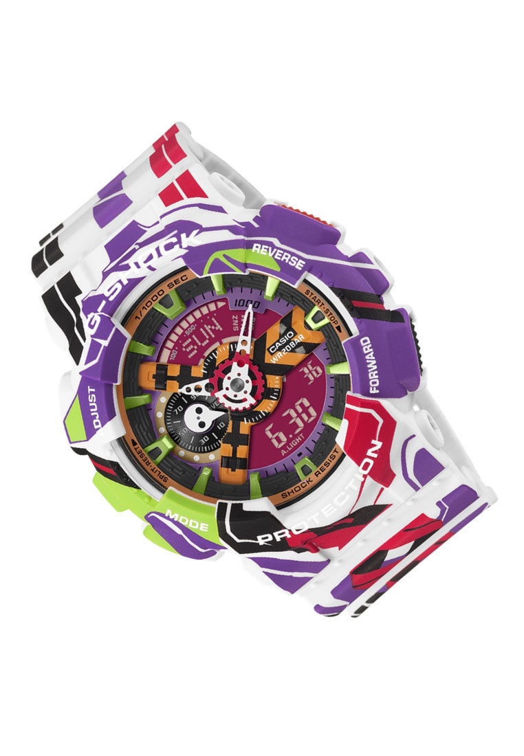 Casio G-shock GA-110EVA30-7A Evangelion Digital Analog Rubber Strap Watch for Men-Watch Portal Philippines