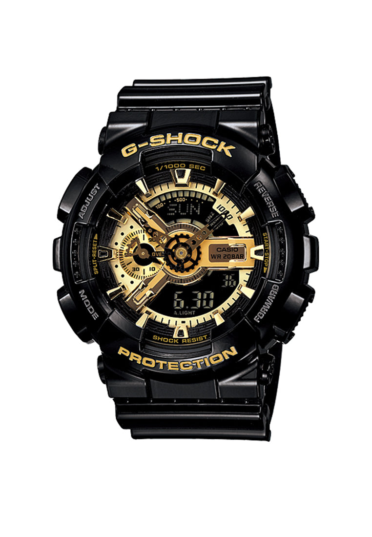 Casio G-shock GA-110GB-1ADR Digital Analog Rubber Strap Watch For Men-Watch Portal Philippines