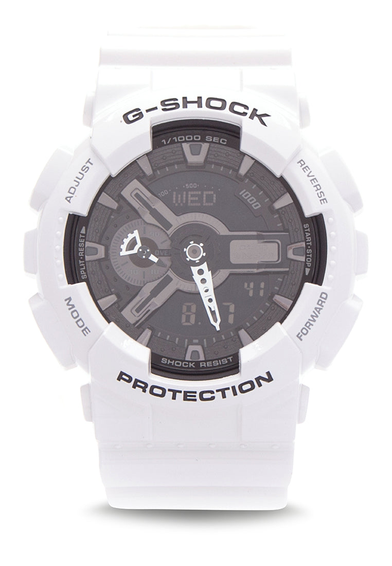 Casio G-shock GA-110GW-7A Digital Analog Rubber Strap Watch For Men-Watch Portal Philippines