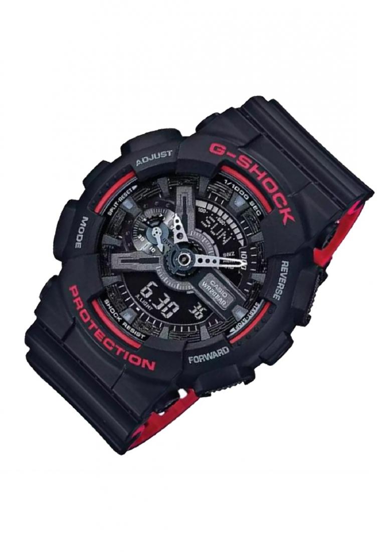 Casio G-shock GA-110HR-1A Digital Analog Rubber Strap Watch For Men-Watch Portal Philippines