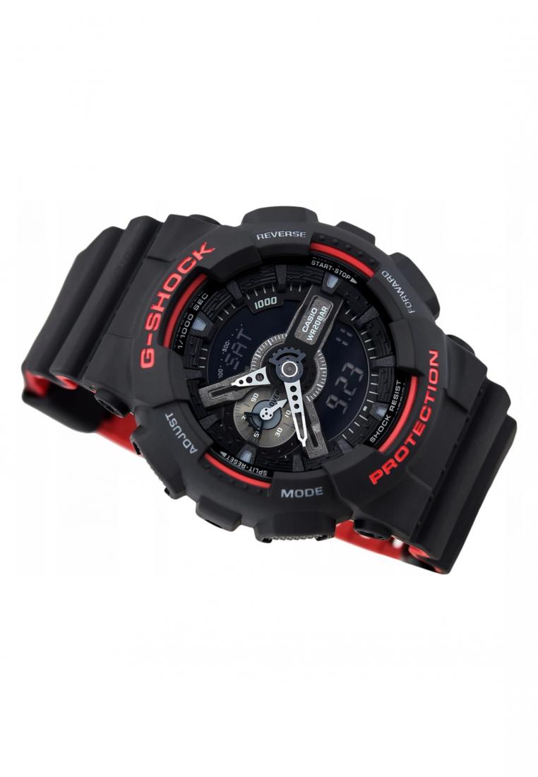 Casio G-shock GA-110HR-1A Digital Analog Rubber Strap Watch For Men-Watch Portal Philippines