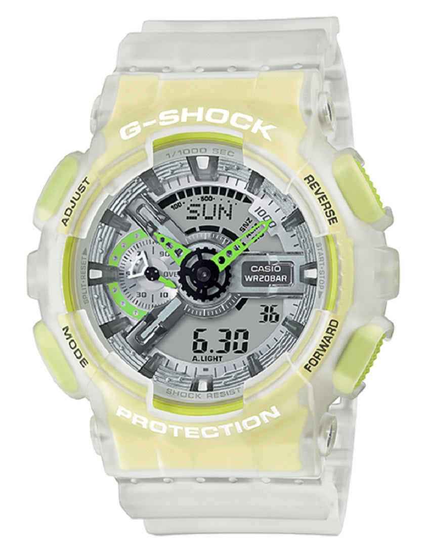 Casio G-shock GA-110LS-7A Digital Analog Rubber Strap Watch For Men-Watch Portal Philippines