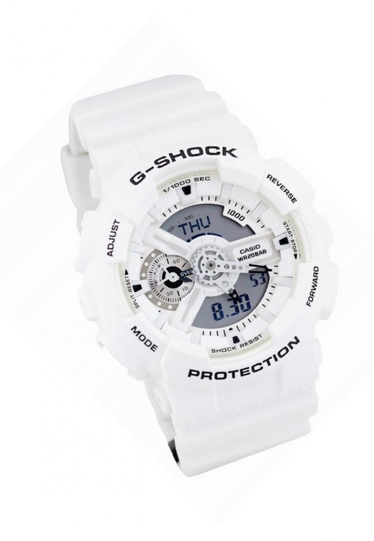 Casio G-shock GA-110MW-7A Digital Analog Rubber Strap Watch For Men-Watch Portal Philippines